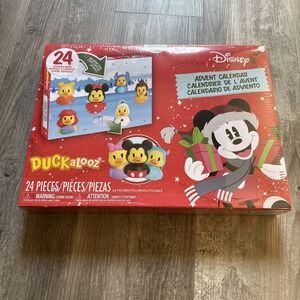 Duckalooz Disney Christmas Advent Calendar - 24 Rubber Ducks Figures - 2025  NEW
